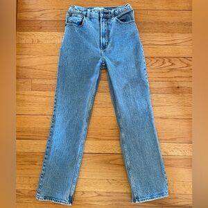 Abercrombie & Fitch Curve Love 90’s Straight Ultra High Rise Jeans
